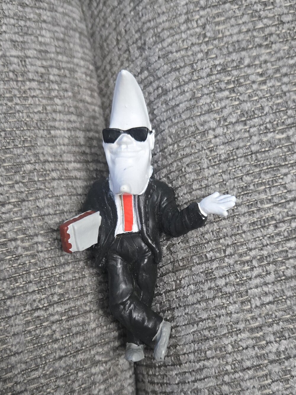 McDonalds 1988 Mac Tonight (Moon Man) Figure - Harmonica- Mac is Cool